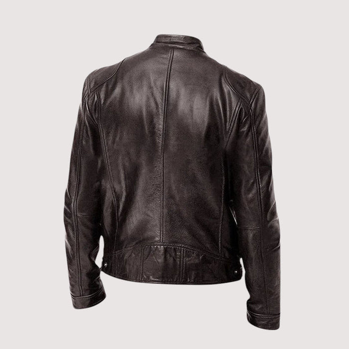 Julian | Men's Fitted Leather Jacket
