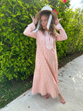 Kaftan - Peach Leaf
