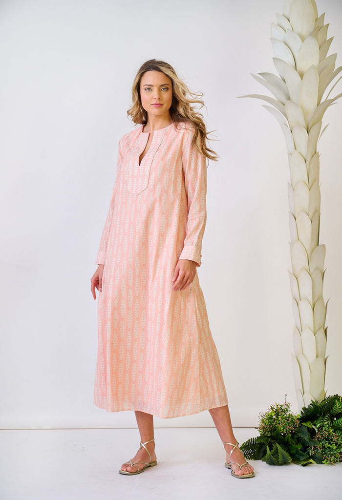 Kaftan - Peach Leaf
