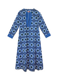 Kaftan - Wildflower Navy