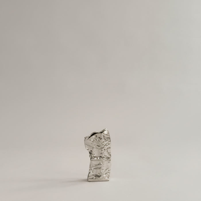 Kami Vase, Mini - Chrome