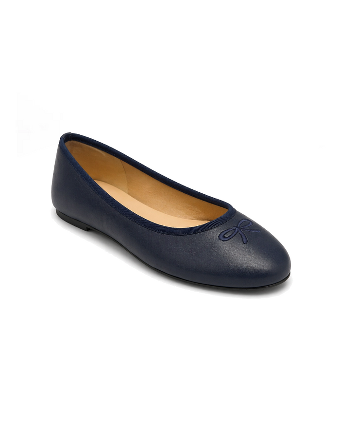 Kathy Navy Leather