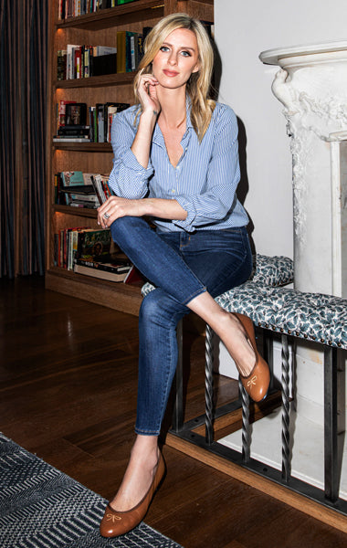 Kathy Navy Leather