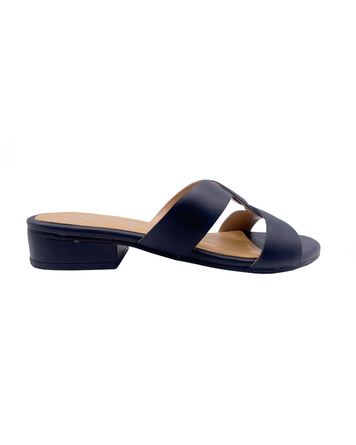 Katrina - Navy Leather
