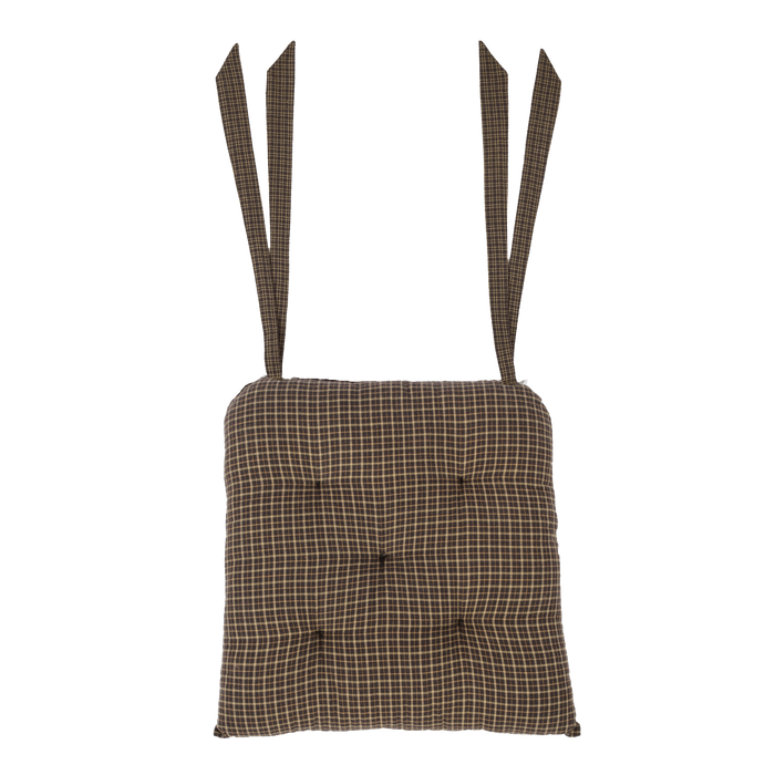 Kettle Grove Plaid Chair Pad-Lange General Store