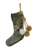 Kevin Velvet Stocking Ornament