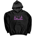 KIM Unisex Hoodie, PURPLE Art