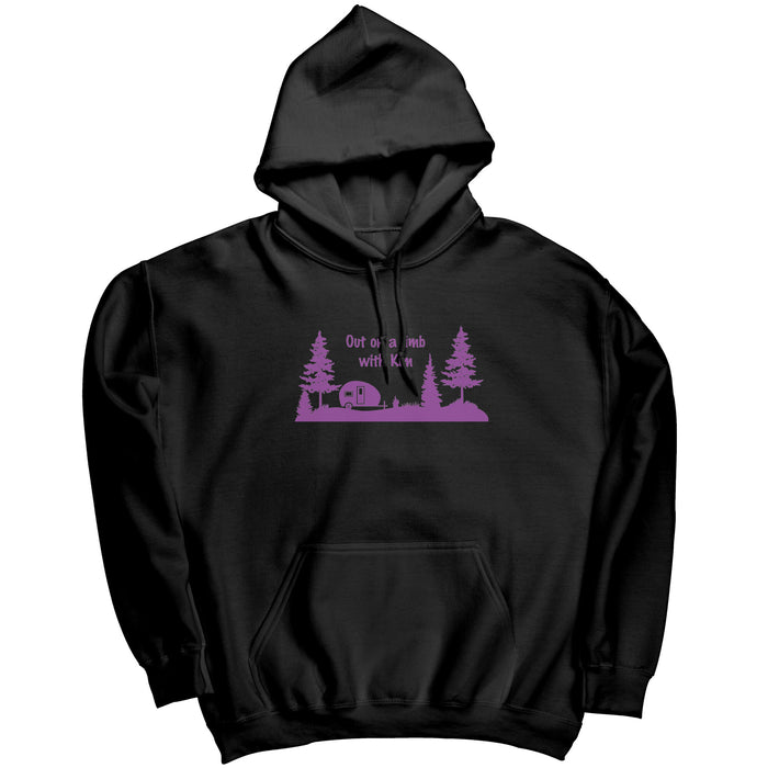 KIM Unisex Hoodie, PURPLE Art