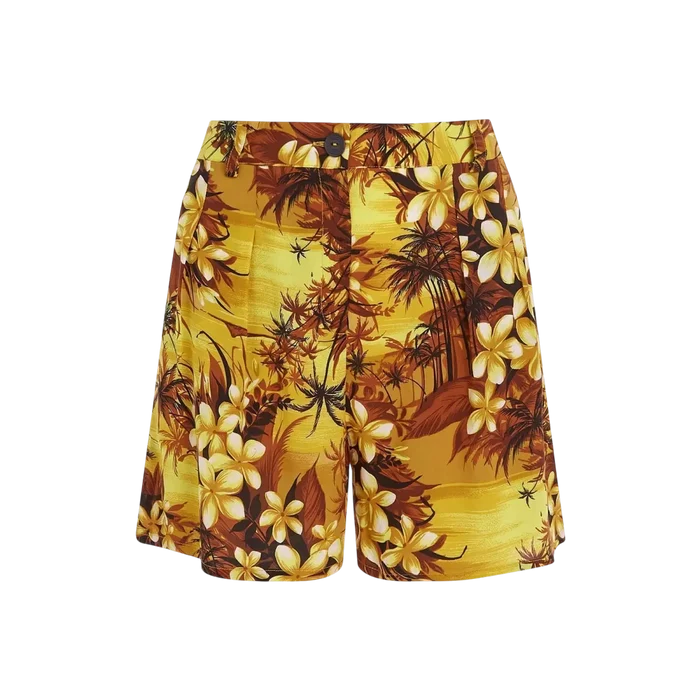 KING LOUIE FINTAN SHORTS EMERALD, AMARILLO GOLD