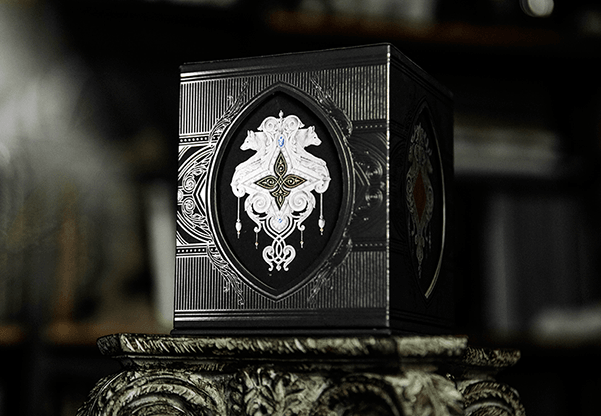 PlayingCardDecks.com-Kingdom Black Pearl Playing Card Collection 2 Deck Set