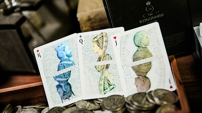 PlayingCardDecks.com-Kingdom Black Pearl Playing Card Collection 2 Deck Set