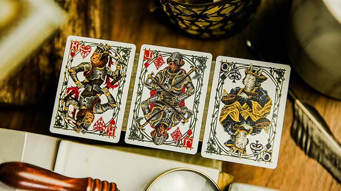 PlayingCardDecks.com-Kinghood Classic Silver Playing Card Collection 2 Deck Set