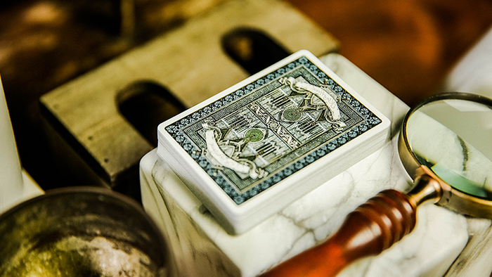 PlayingCardDecks.com-Kinghood Classic Silver Playing Card Collection 2 Deck Set