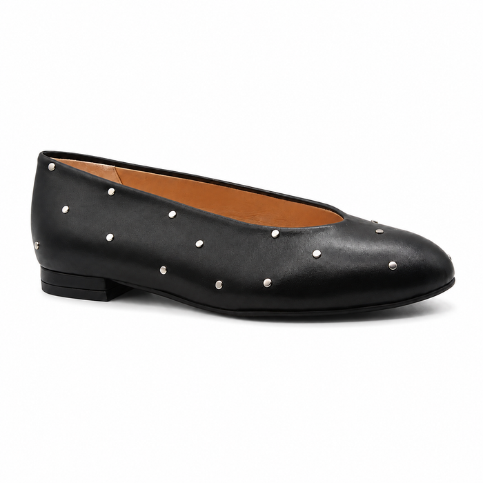 Kira Black Leather