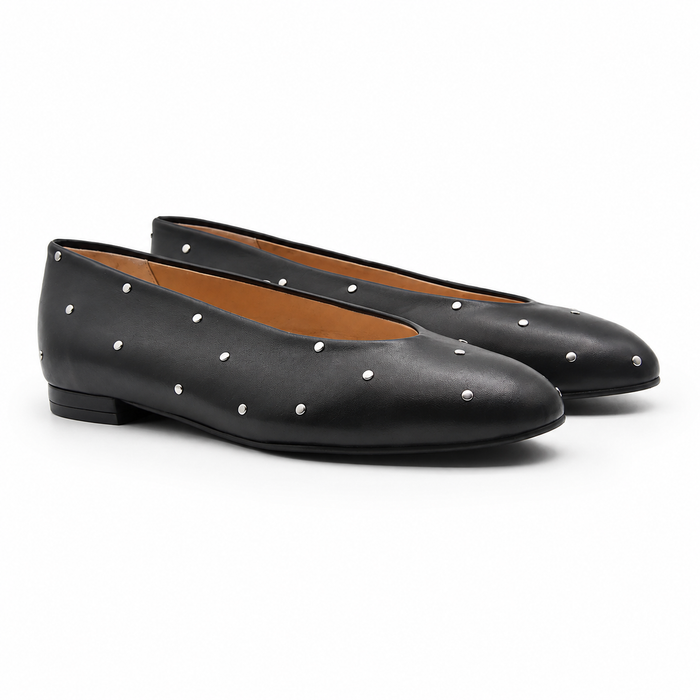 Kira Black Leather