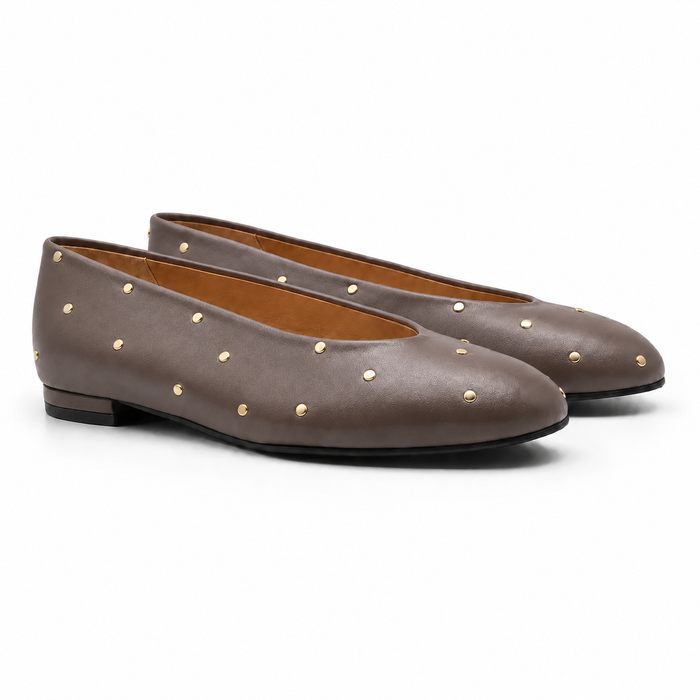 Kira Taupe Leather