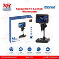 Koocu HD-11 4.3-Inch Digital Microscope with Adjustable Stand