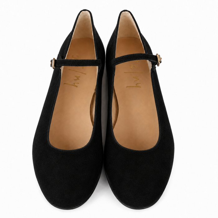 Lacey Black Suede