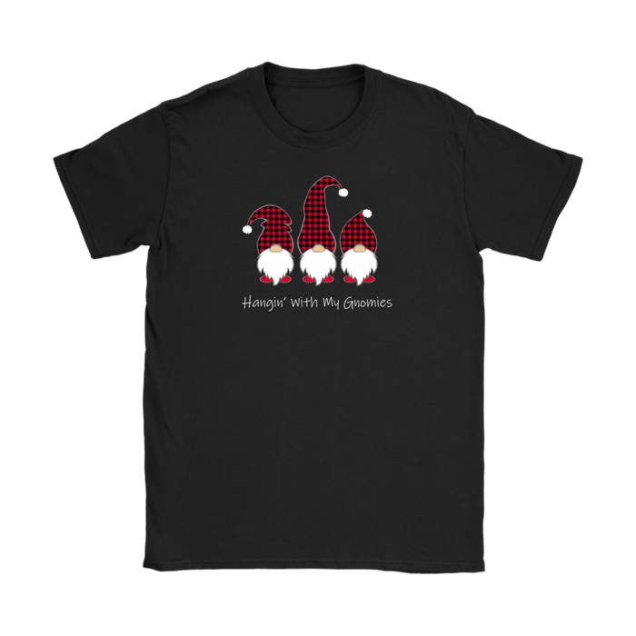 Ladies Gnome Tee, Hangin' With My Gnomies