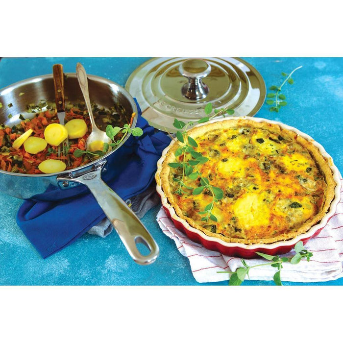 Le Creuset Stoneware 9″ Tart Dish - Discover Gourmet