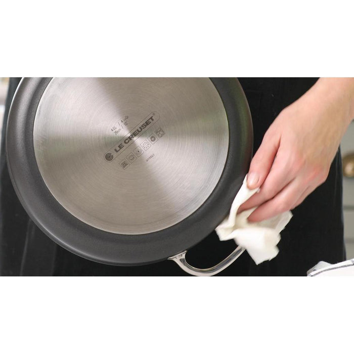 Le Creuset Toughened Nonstick PRO 4 qt Braiser with Glass Lid - Discover Gourmet