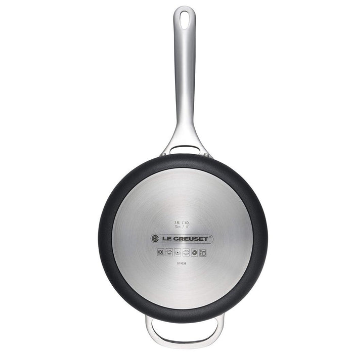 Le Creuset Toughened Nonstick PRO 4 qt. Saucepan with Glass Lid - Discover Gourmet