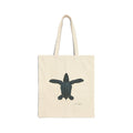 Leatherback Sea Turtle Hatchling Cotton Canvas Tote Bag Printify