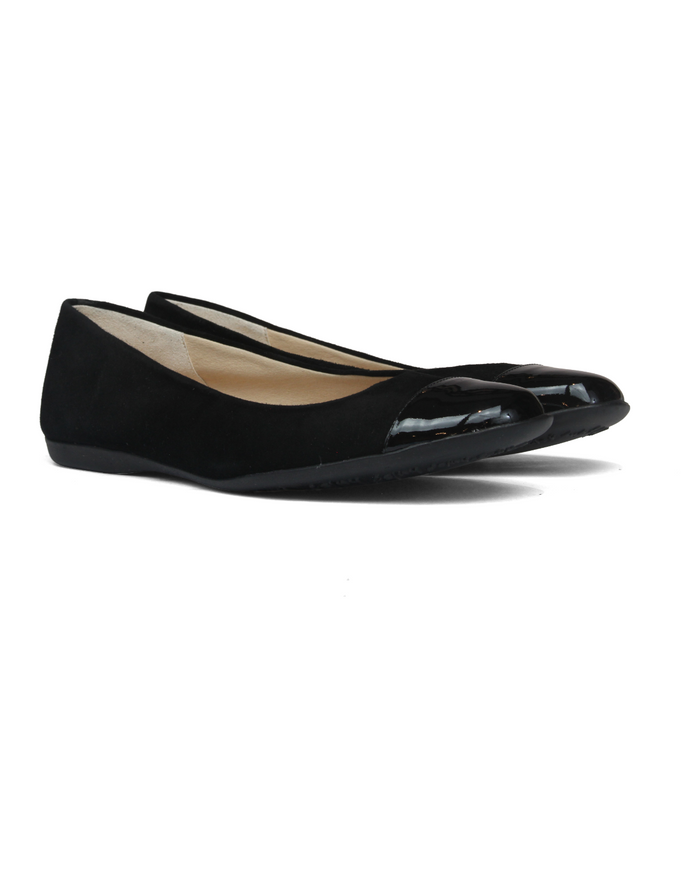 Leora - Black Suede