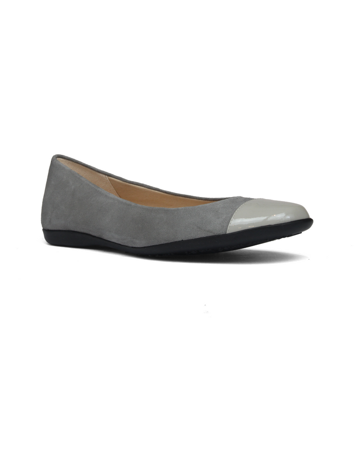 Leora Grey Suede