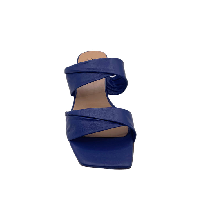 Lily Blue Leather