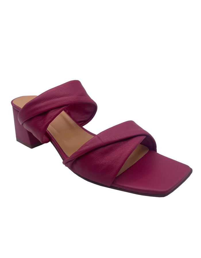 Lily Fuchsia Leather