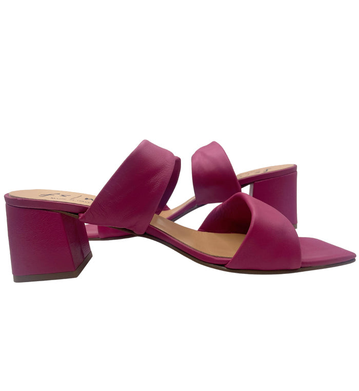 Lily Fuchsia Leather