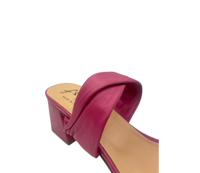 Lily Fuchsia Leather