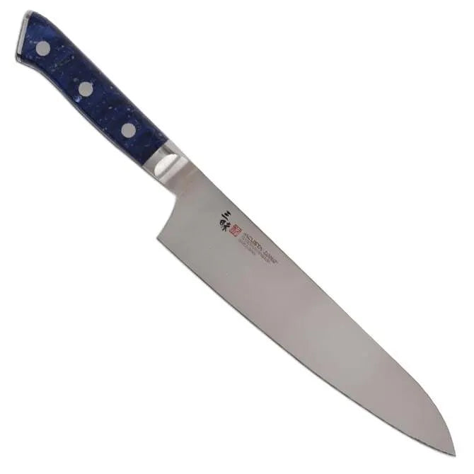 Limited Edition Zanmai Pro Gyuto Chef Knife 8.2 inch (210mm) with Elderberry Corian Handle
