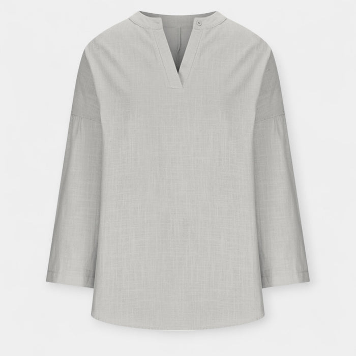 Linen Beach Blouse