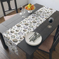 Littleneck Clams Cotton Table Runner Printify