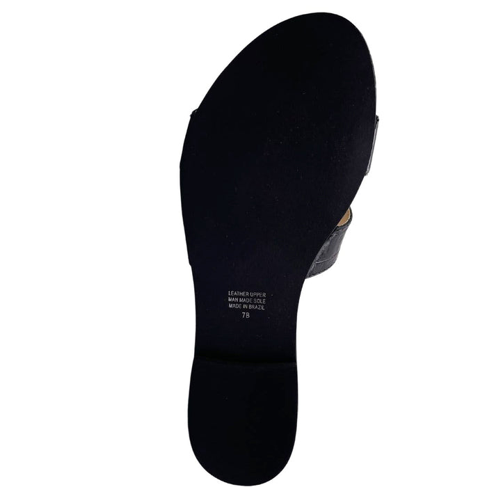 Livia Black Croco