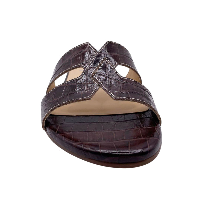 Livia Brown Croco