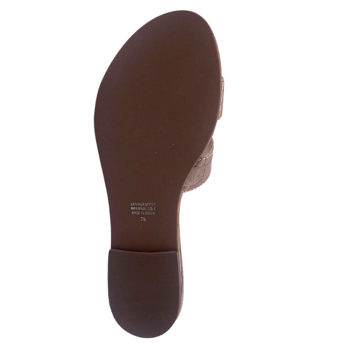 Livia Taupe Croco