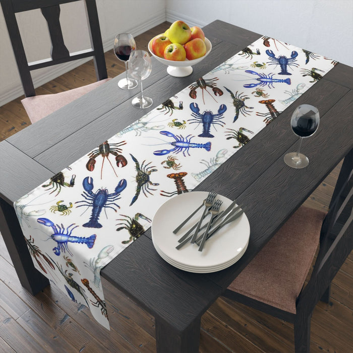 Lobsters I, Cotton Table Runner Printify