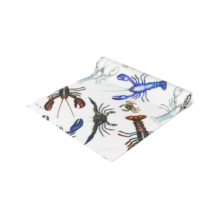 Lobsters I, Cotton Table Runner Printify