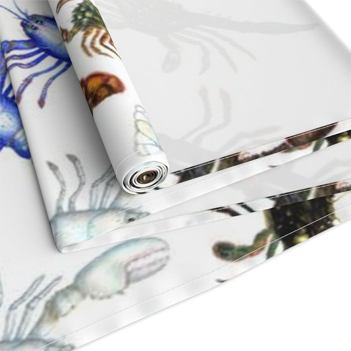 Lobsters I, Cotton Table Runner Printify