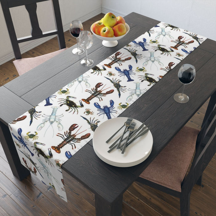 Lobsters II Cotton Table Runner Printify