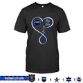 Apparel S / Black Personalized Shirt - Love My Son Infinity - DSAPP