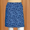 Lulu-B Pull-On Sun Protection Sport Skort, Periwinkle Giraffe