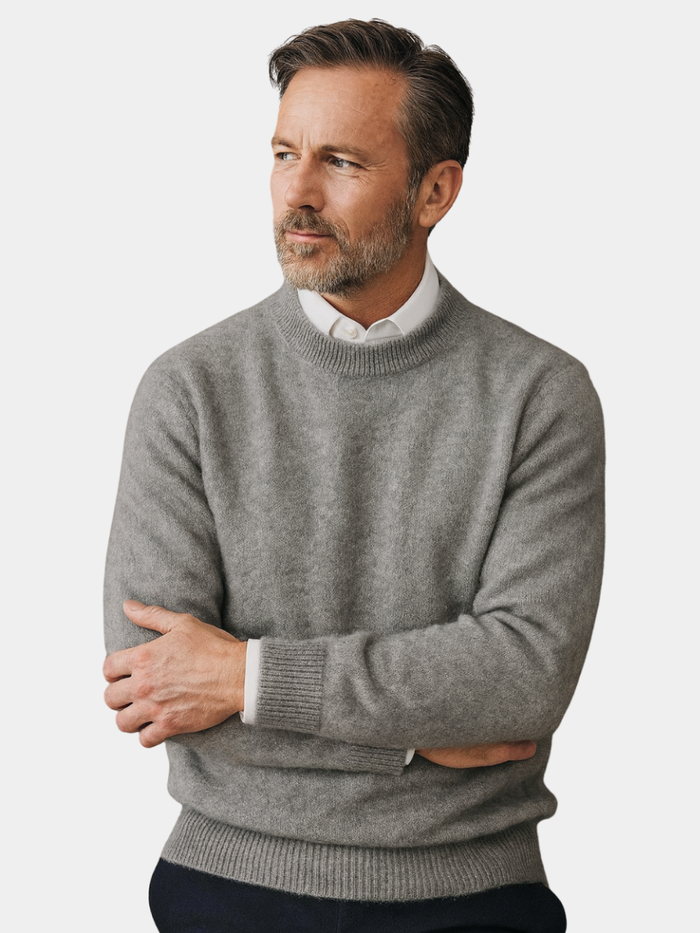 Magnus | Men's Crew Neck Wool Sweater