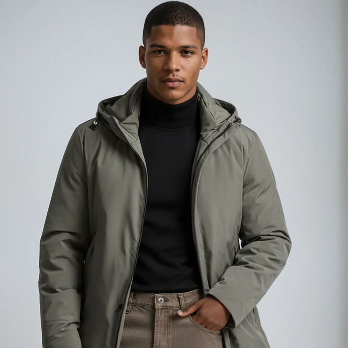 Marcus | Men's Hooded Jacket with Wind Protection