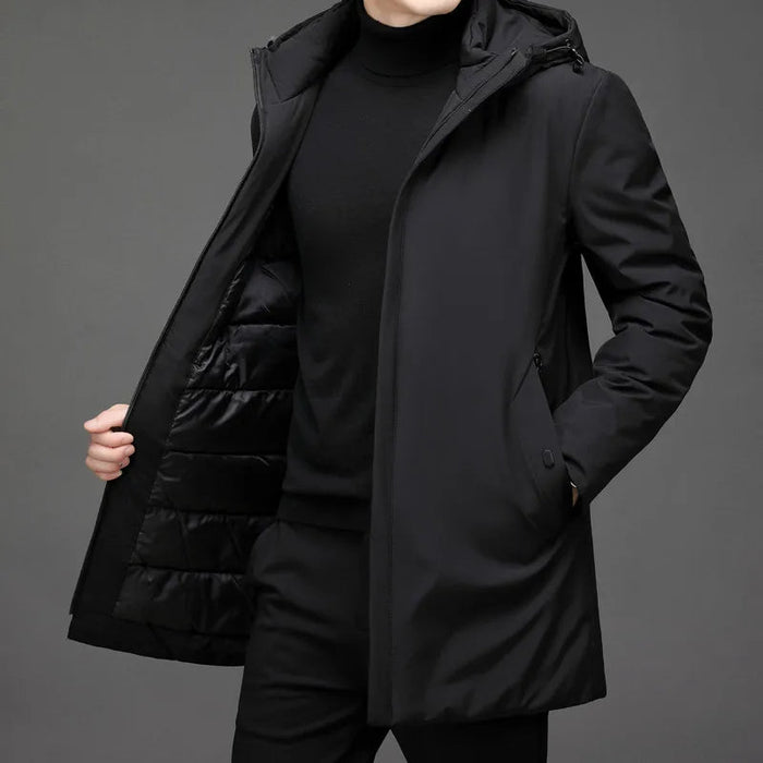Marcus | Men's Hooded Jacket with Wind Protection