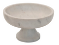 Marsh Marble Footed Bowl