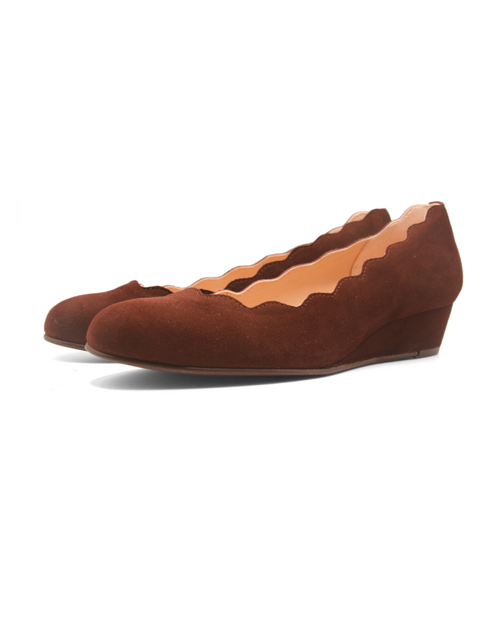 Maya - Chocolate Suede
